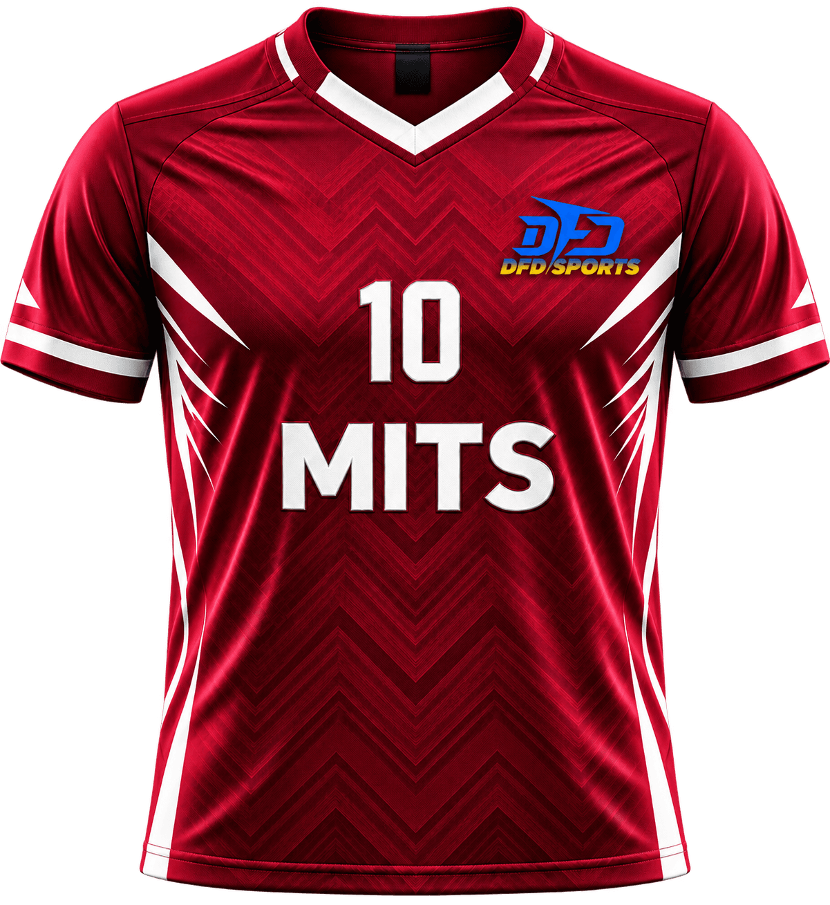 Maroon team jersey, front