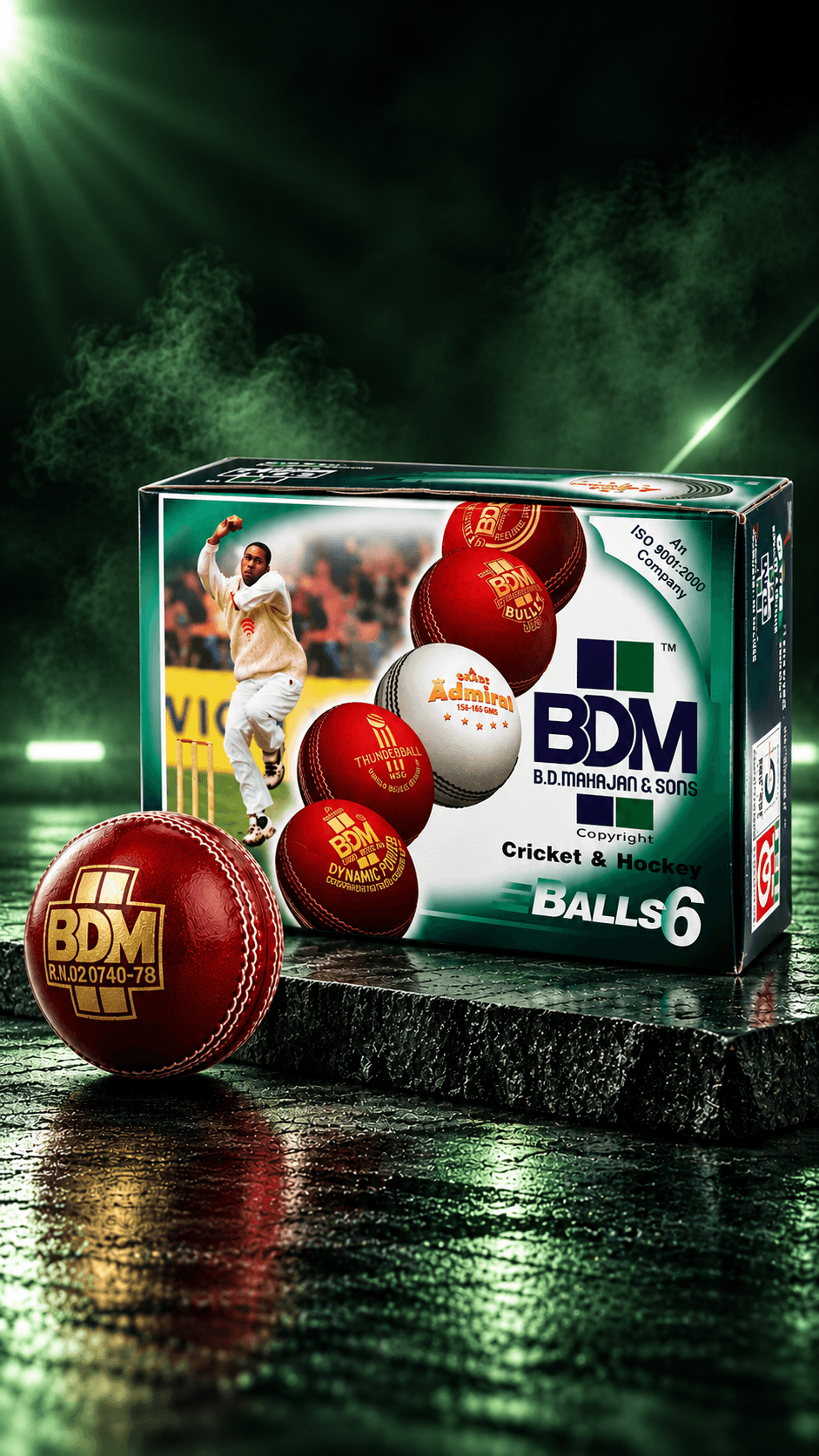 BDM Cricket Ball Set